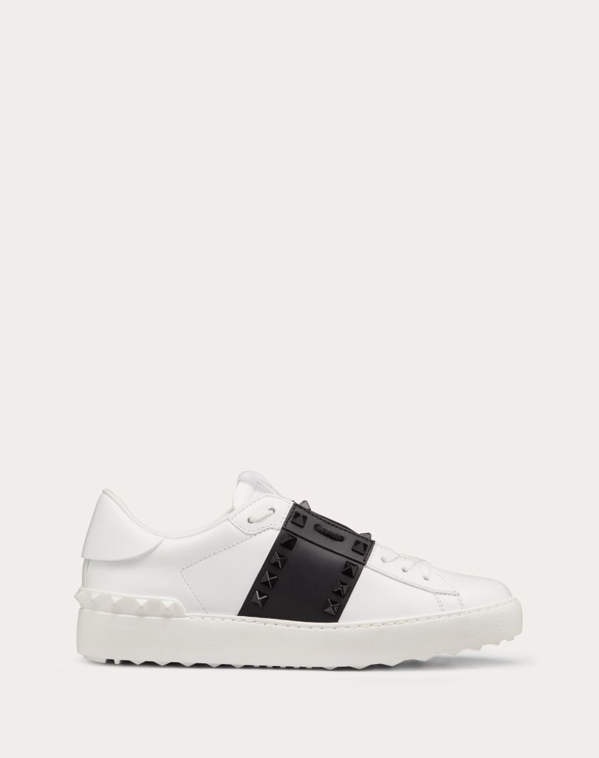 ROCKSTUD UNTITLED SNEAKER IN CALFSKIN LEATHER WITH TONAL STUDS - Image 6